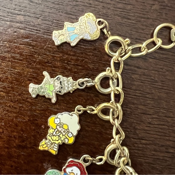 Vintage Strawberry Shortcake 14 Charm Bracelet AGC Kenner Mail Away COMPLETE - Picture 4 of 17